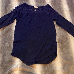 Navy blue long sleeve